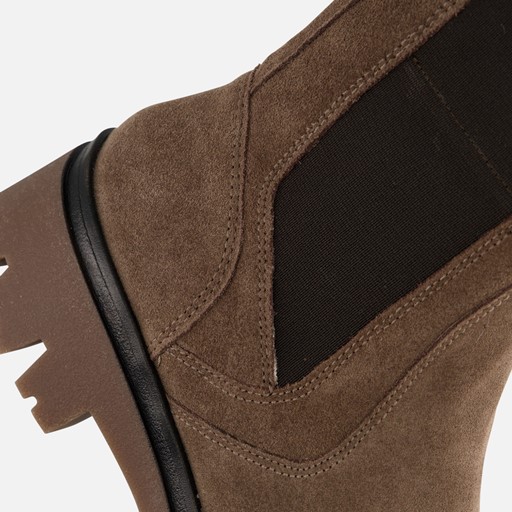 Tamaris Chelsea boots cognac Leer