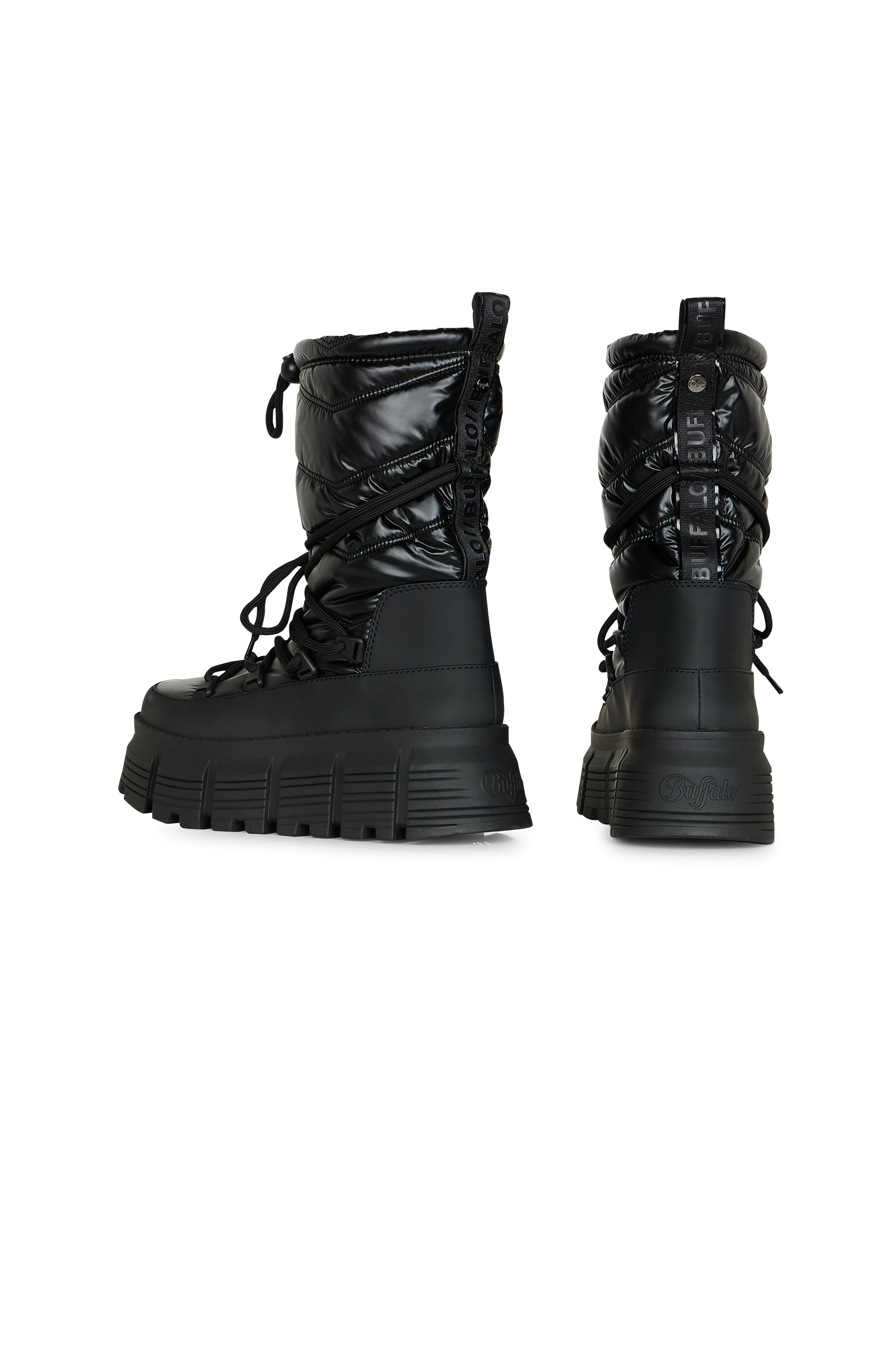 BUFFALO Bottines AVA PUFFER BOOT Noir
