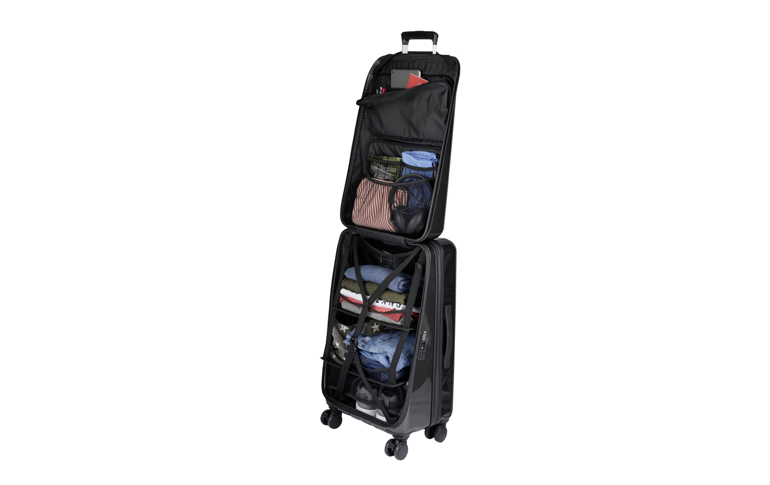 Stand-Up Koffer Medium, 80L, Anthrazit<br>Simplify your travel