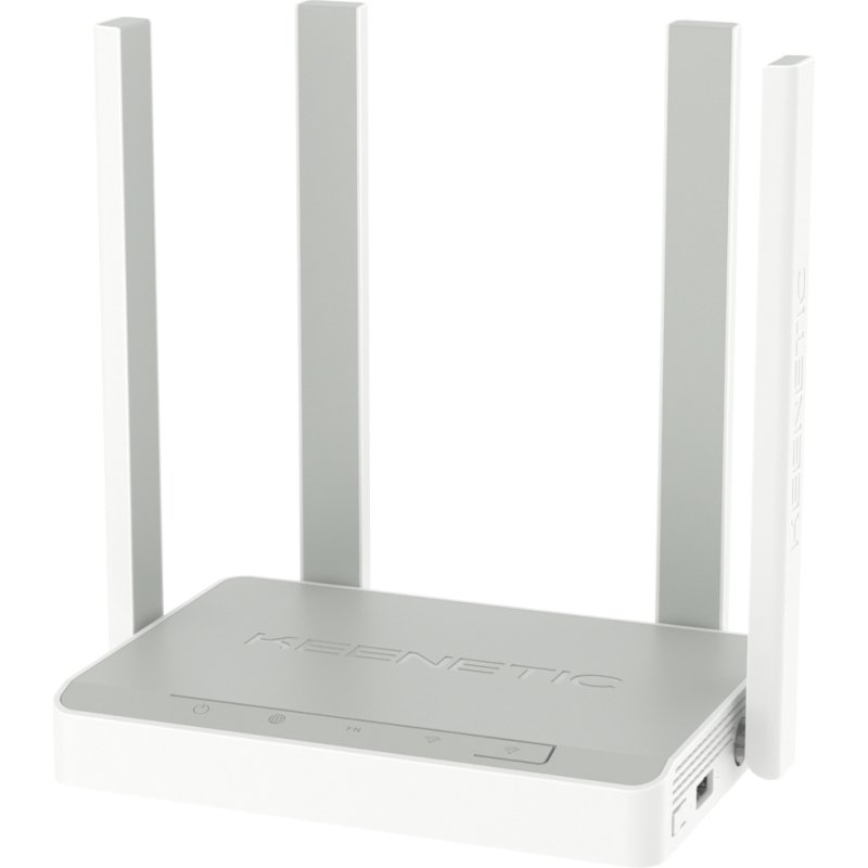 Keenetic Speedster (KN-3012) Routeur/Amplificateur Wi-Fi 5 maillé AC1200 avec commutateur intelligent Gigabit 4 ports