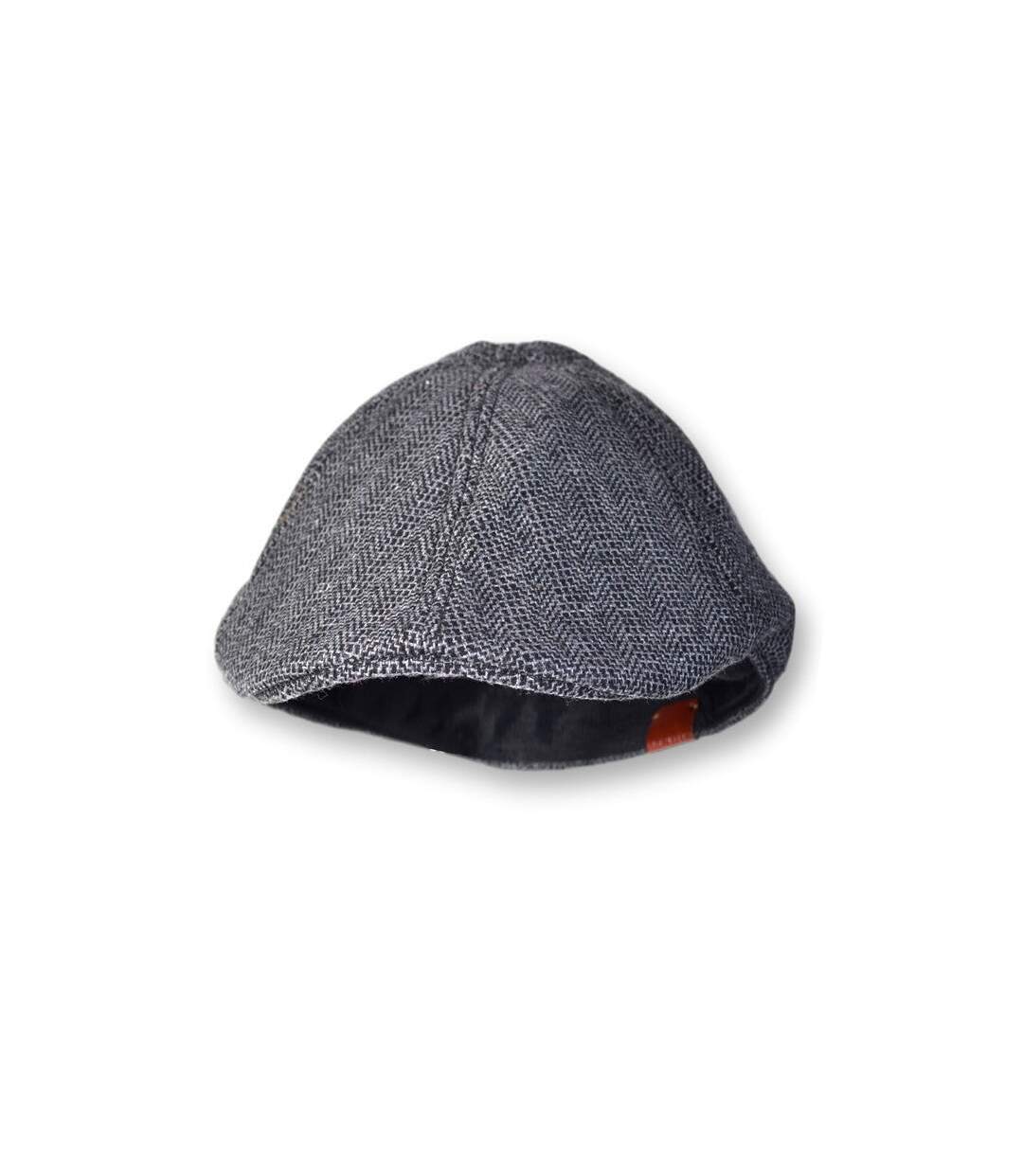 Casquette femme en viscose/laine - Couleur gris.