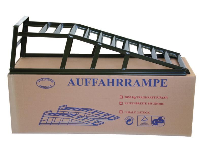 HP Autozubehör Auffahrrampe Set 2 T 2000 kg Auffahrrampen-Set