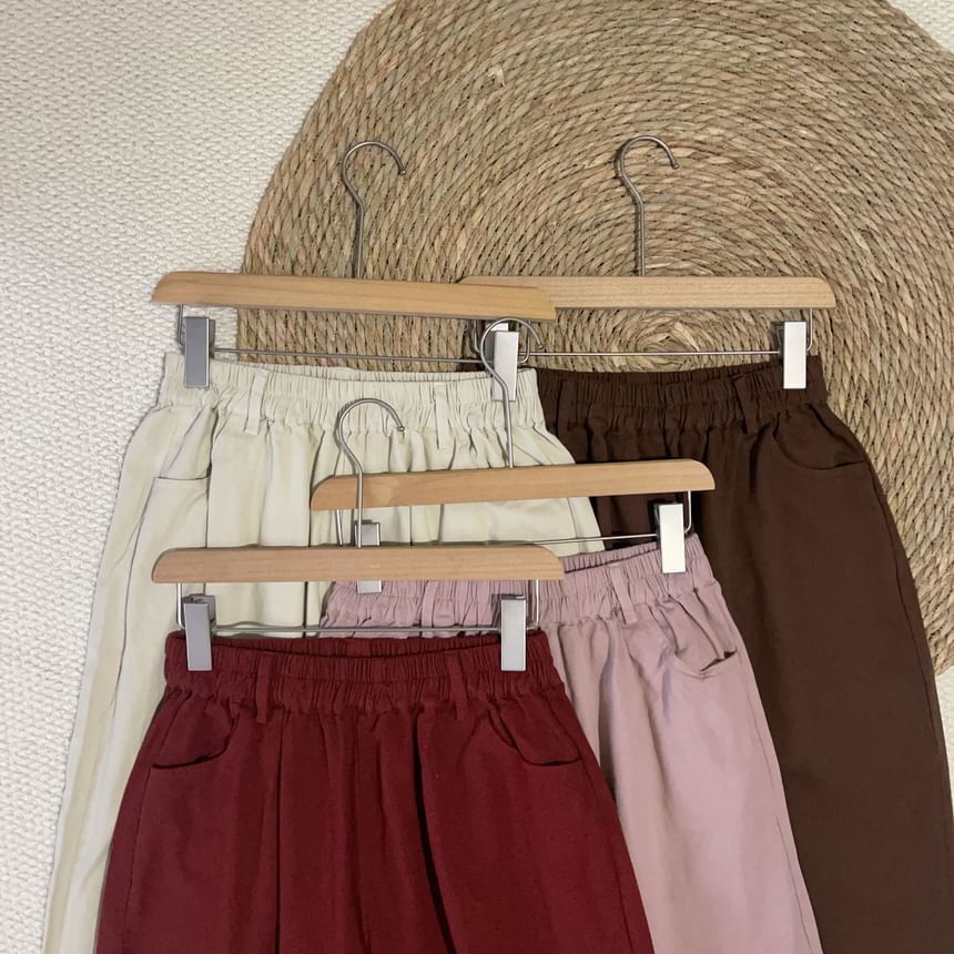 Kawaii Fairyland - Effen culottes met elastische taille