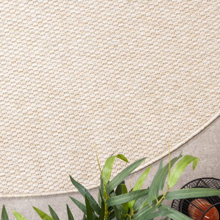 Rond buitenkleed - Costa Zand | Zomerse budgettopper!