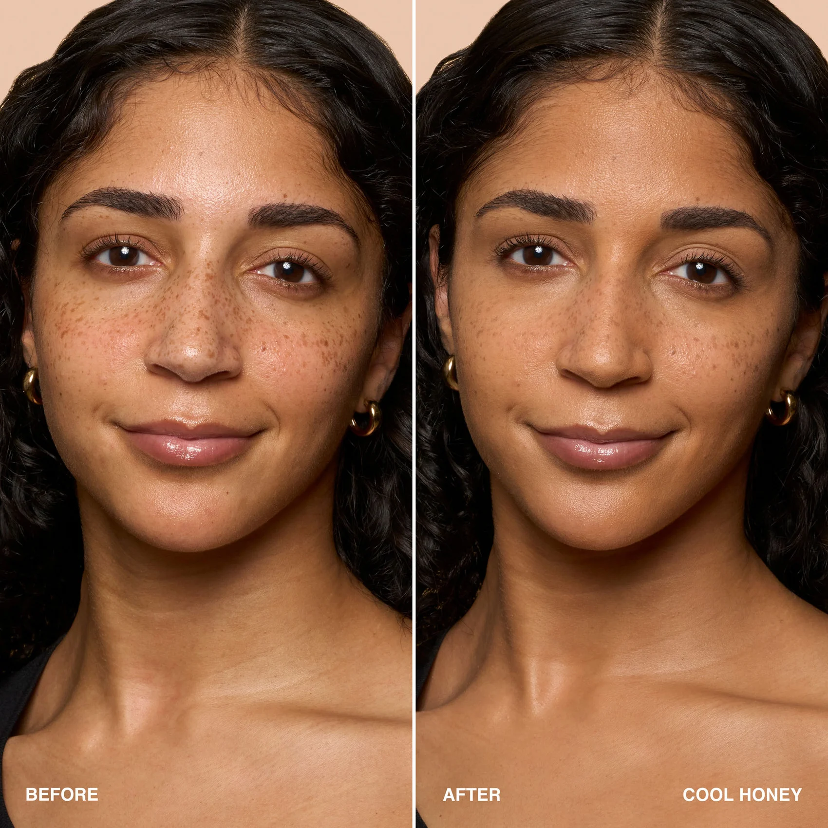 WEIGHTLESS SKIN FOUNDATION - Fond de teint tenue 24 heures SPF15 |- Cool Honey