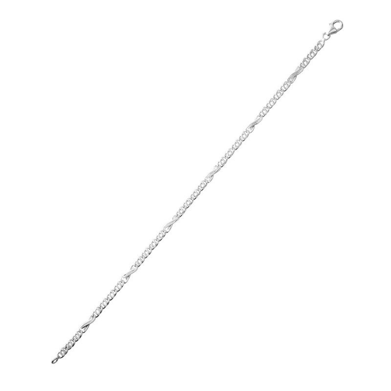 Bracelet Femme - Argent 925 - Longueur : 18 cm