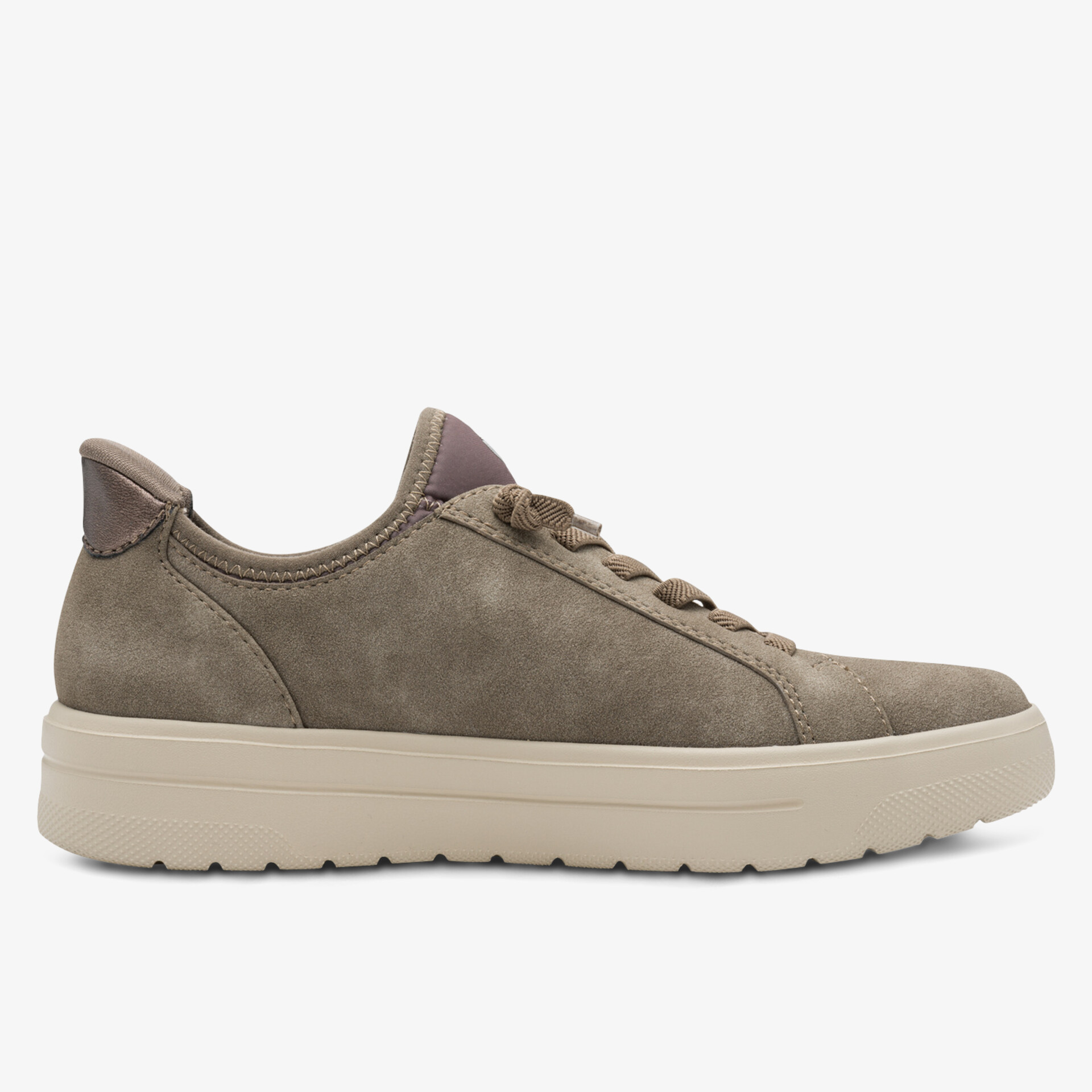 Jana Damen Sneaker grau