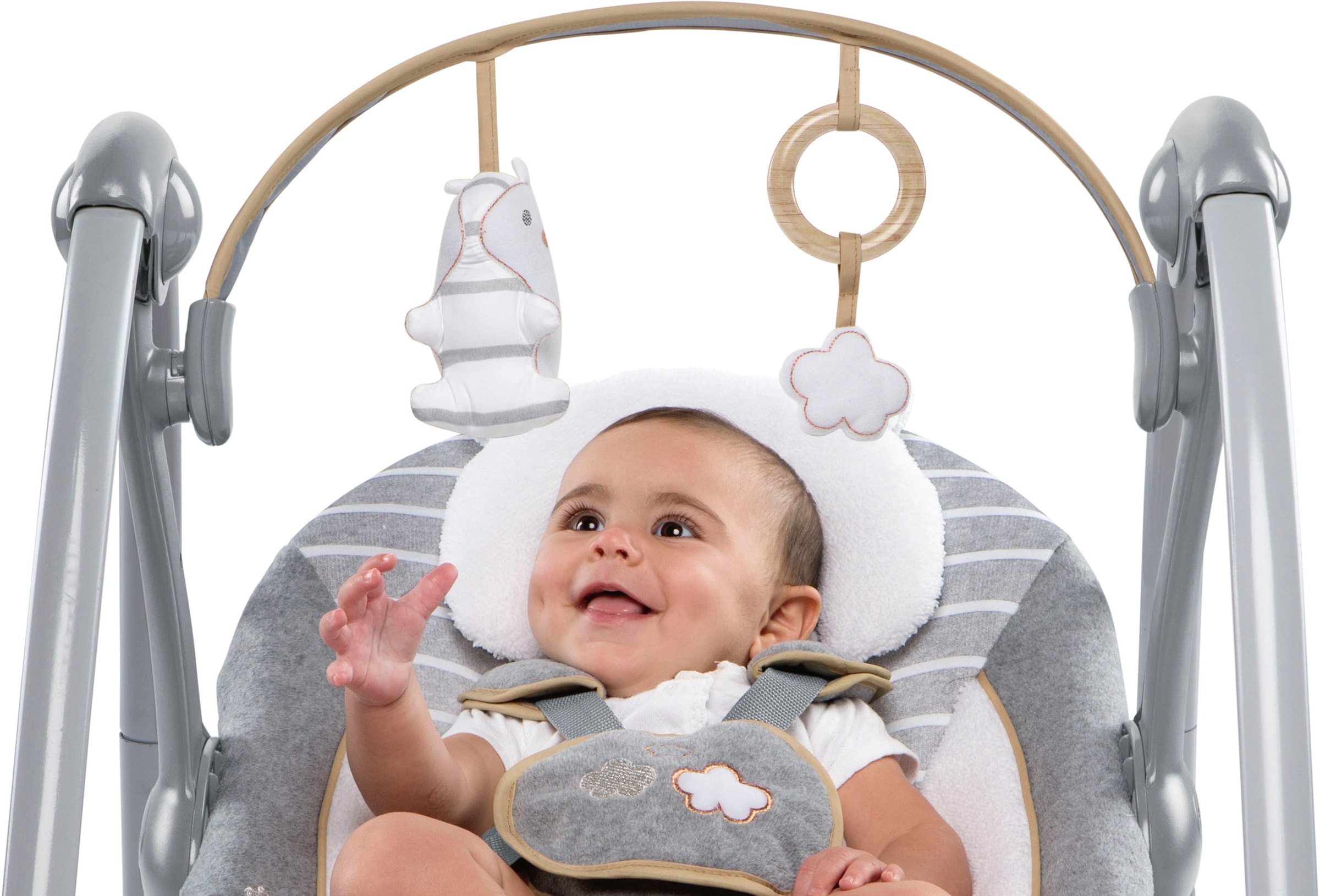 ingenuity Babyschaukel »Swing'n' Go, Bella Teddy« bis 9 kg tragbar