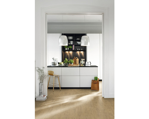 Vinylvloer Greentec natuur eiken breedplank klikverbinding 1292 x 193 x 7,5 mm