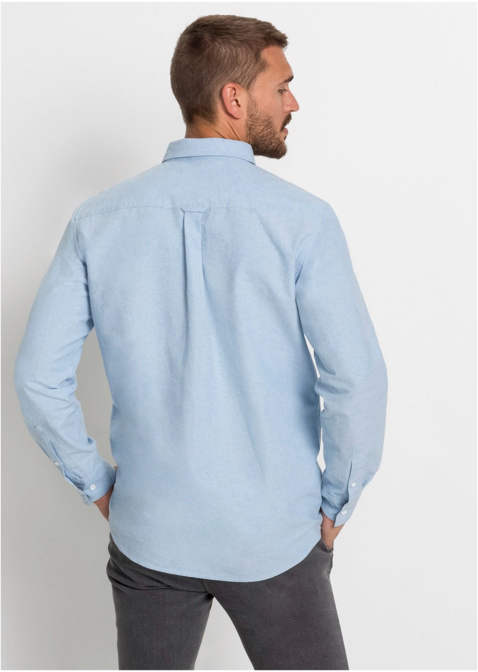 Chemise manches longues à broderie