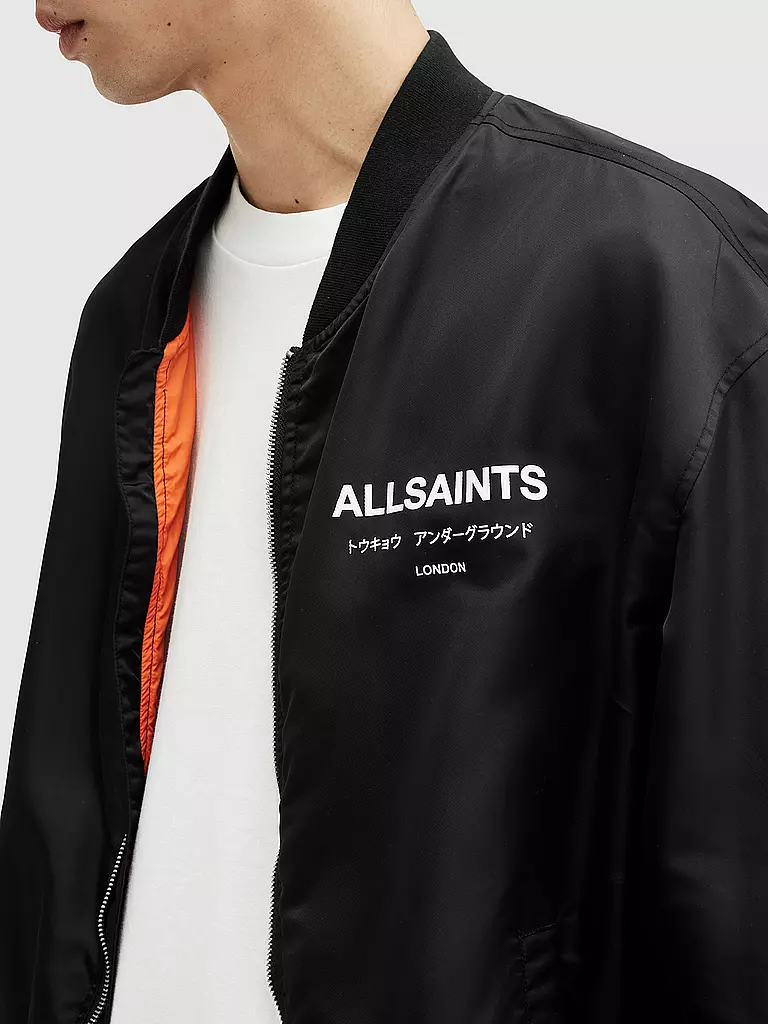 ALLSAINTS Blouson UNDERGROUND schwarz