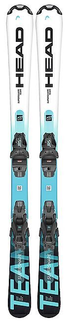 HEAD - SKI PISTE SUPERSHAPE TEAM EASY + JRS 4-5 GW CA BR8