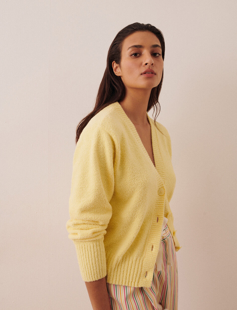 Cardigan manches longues