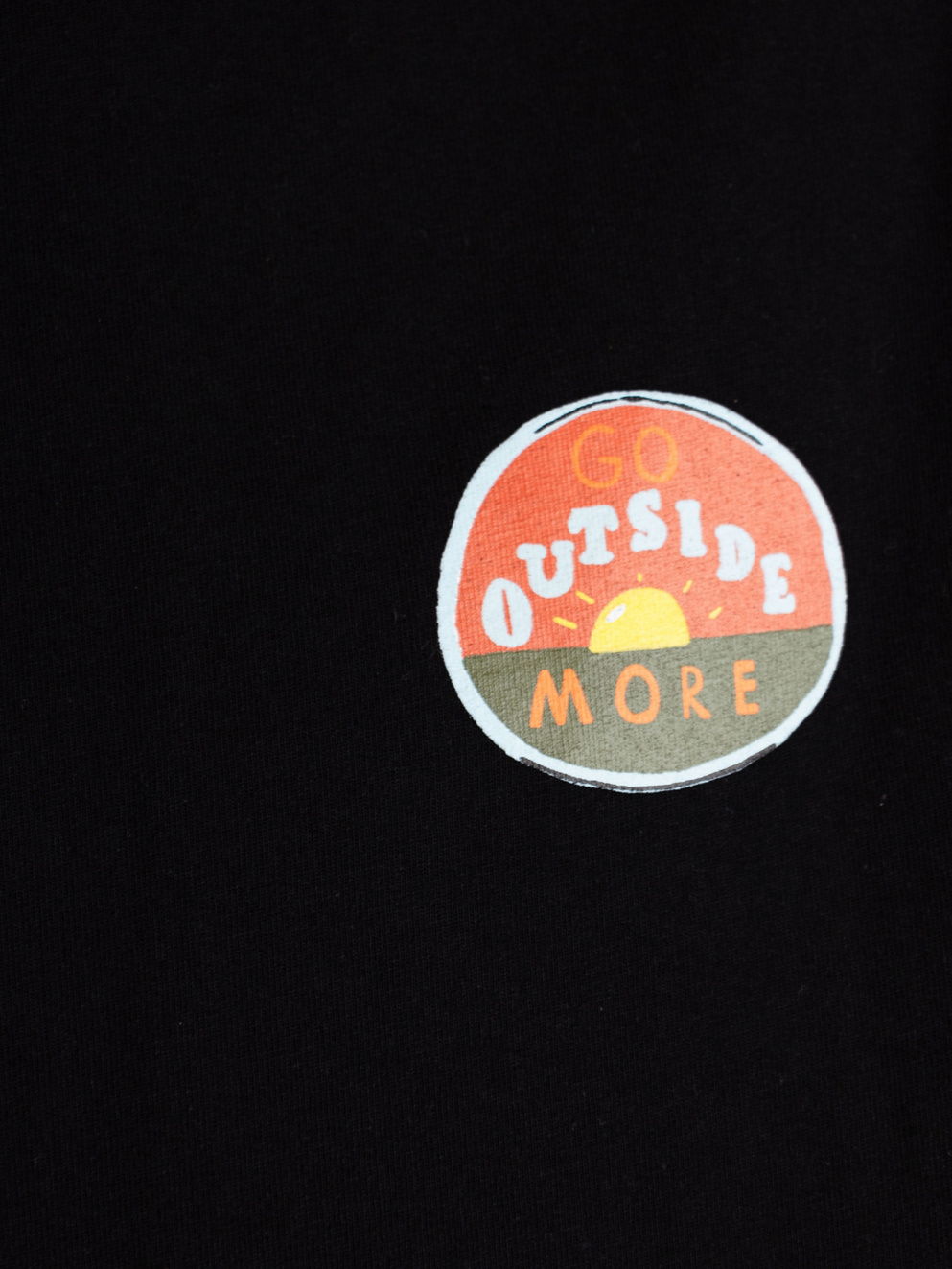 Anerkjendt Akkikki Go Outside More T-Shirt caviar