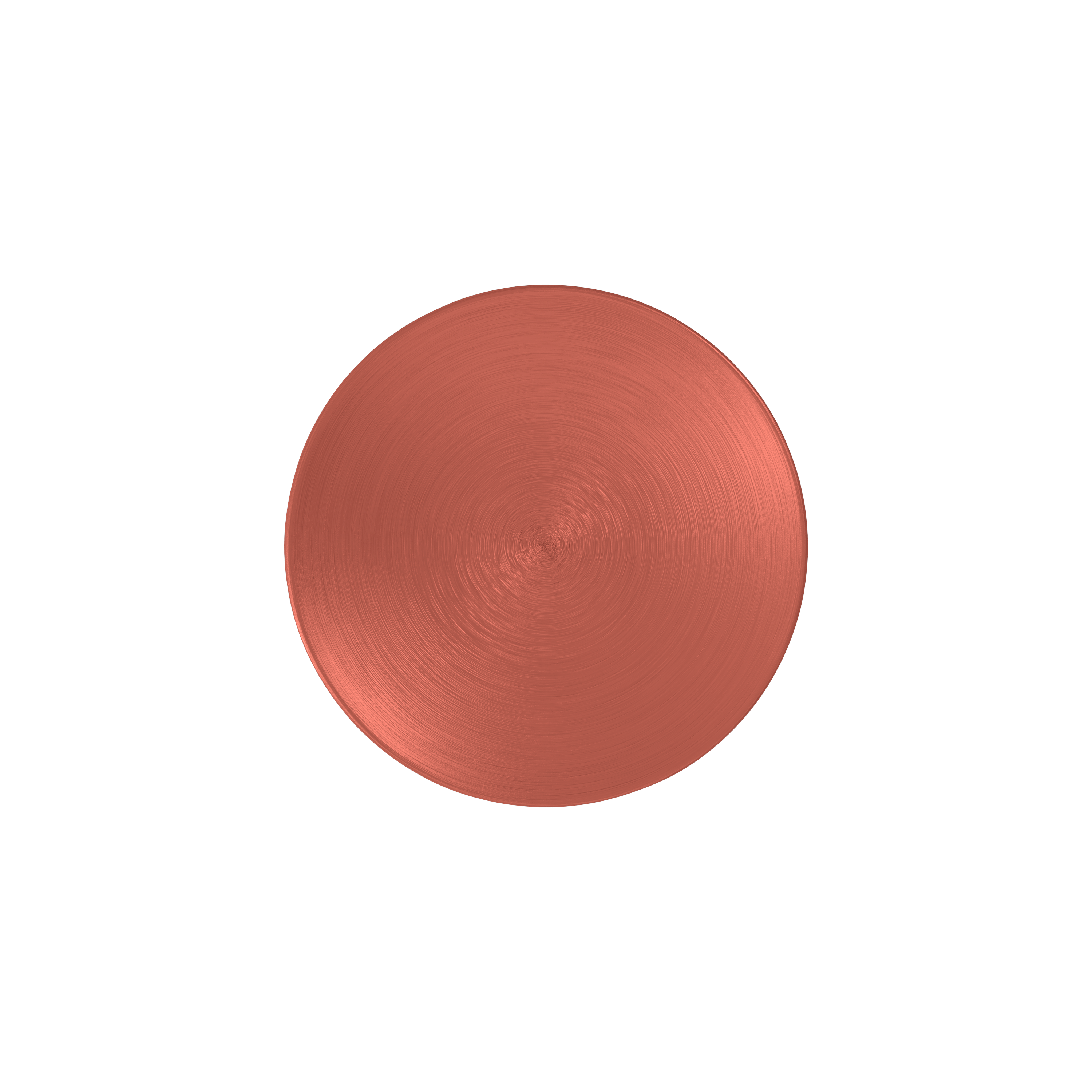 Manufacture Appetizer and dessert plate Copper, 8.3'', Premium Porcelain