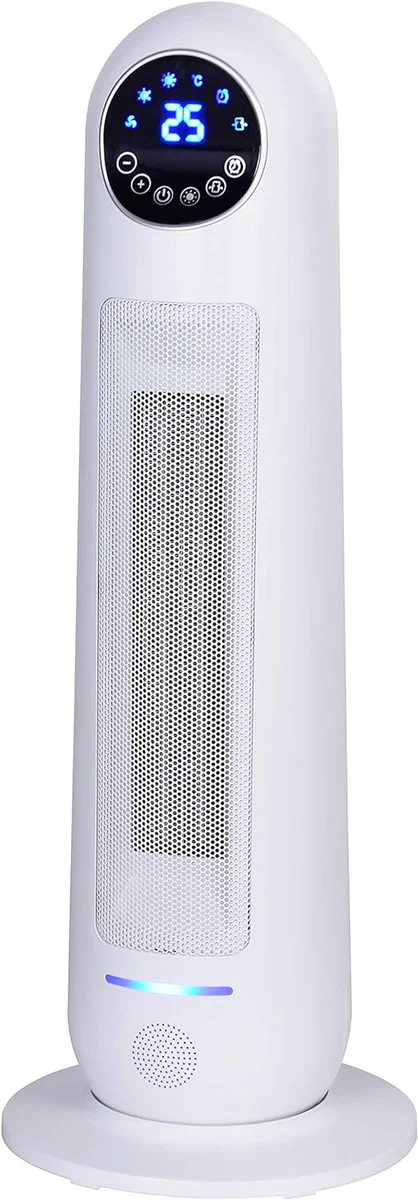 chauffage soufflant colonne avec oscillation et minuterie 8H 2200W bla