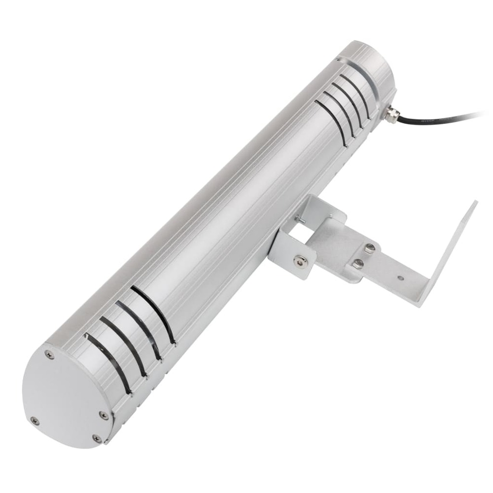 Chauffage murale pour patio ka-5277 2000 w tube doré argenté
