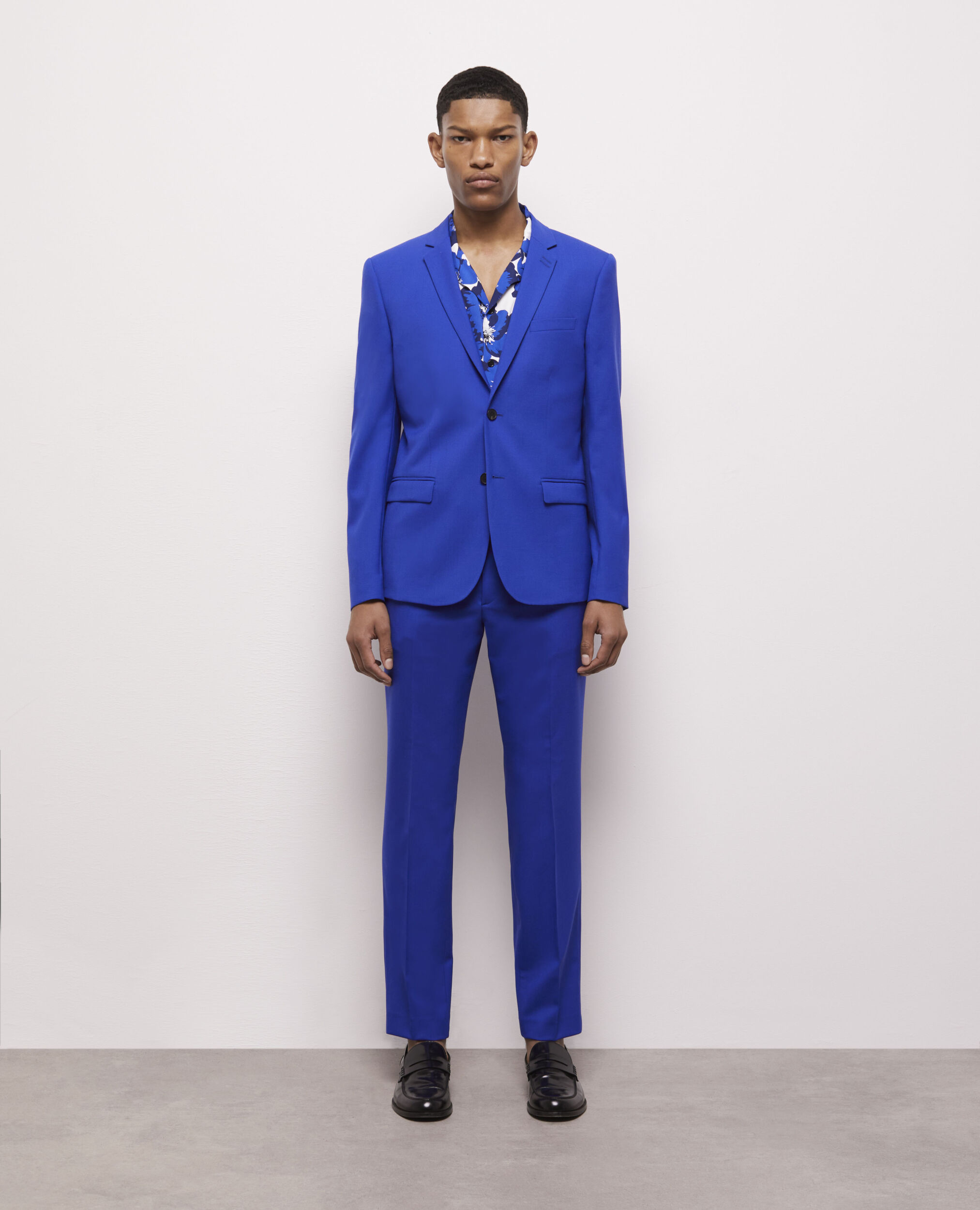 Veste de costume bleue