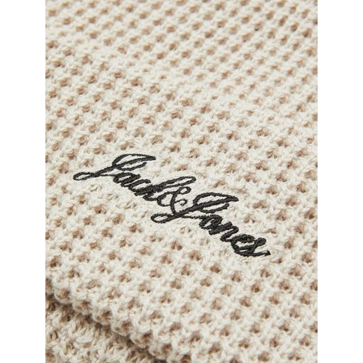 Jack&Jones Waffle Beanie, Moonbeam, One size