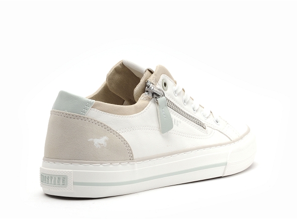 Mustang basses femme 1272310 blanc