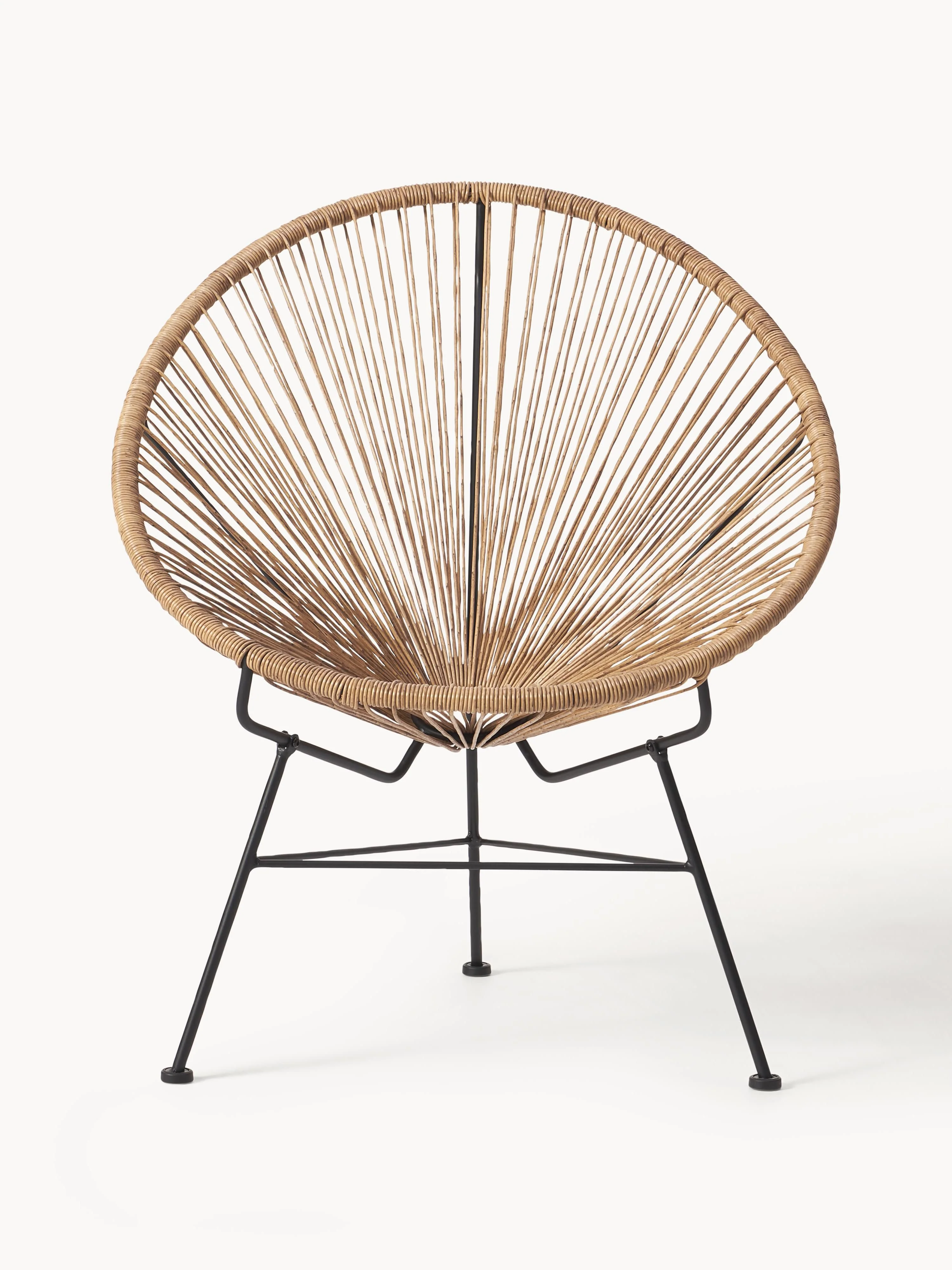 Loungefauteuil Bahia van kunststoffen vlechtwerk