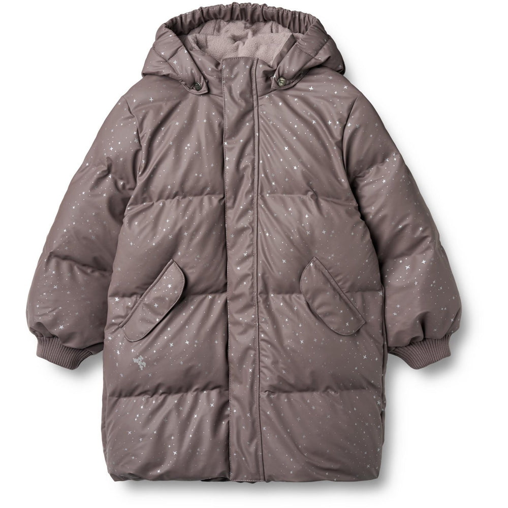 Køb Wheat Purple Stone Stars PU Puffer Jakke Coast