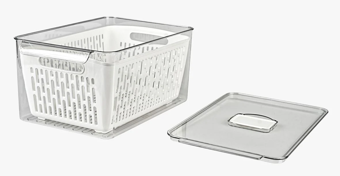 Oppbevaringsboks offwhite - 21x32,5x15,5 cm