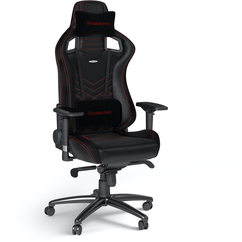 Noblechairs EPIC Gaming Stuhl, schwarz/rot