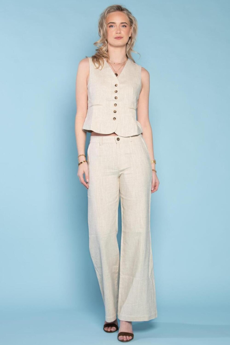 I-coni-K beige dames broek