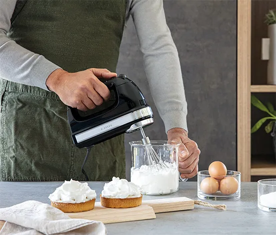 KitchenAid-Handmixer »5KHM9212«, onyxschwarz