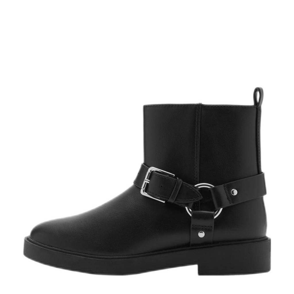 Mango Kids bikerboots zwart