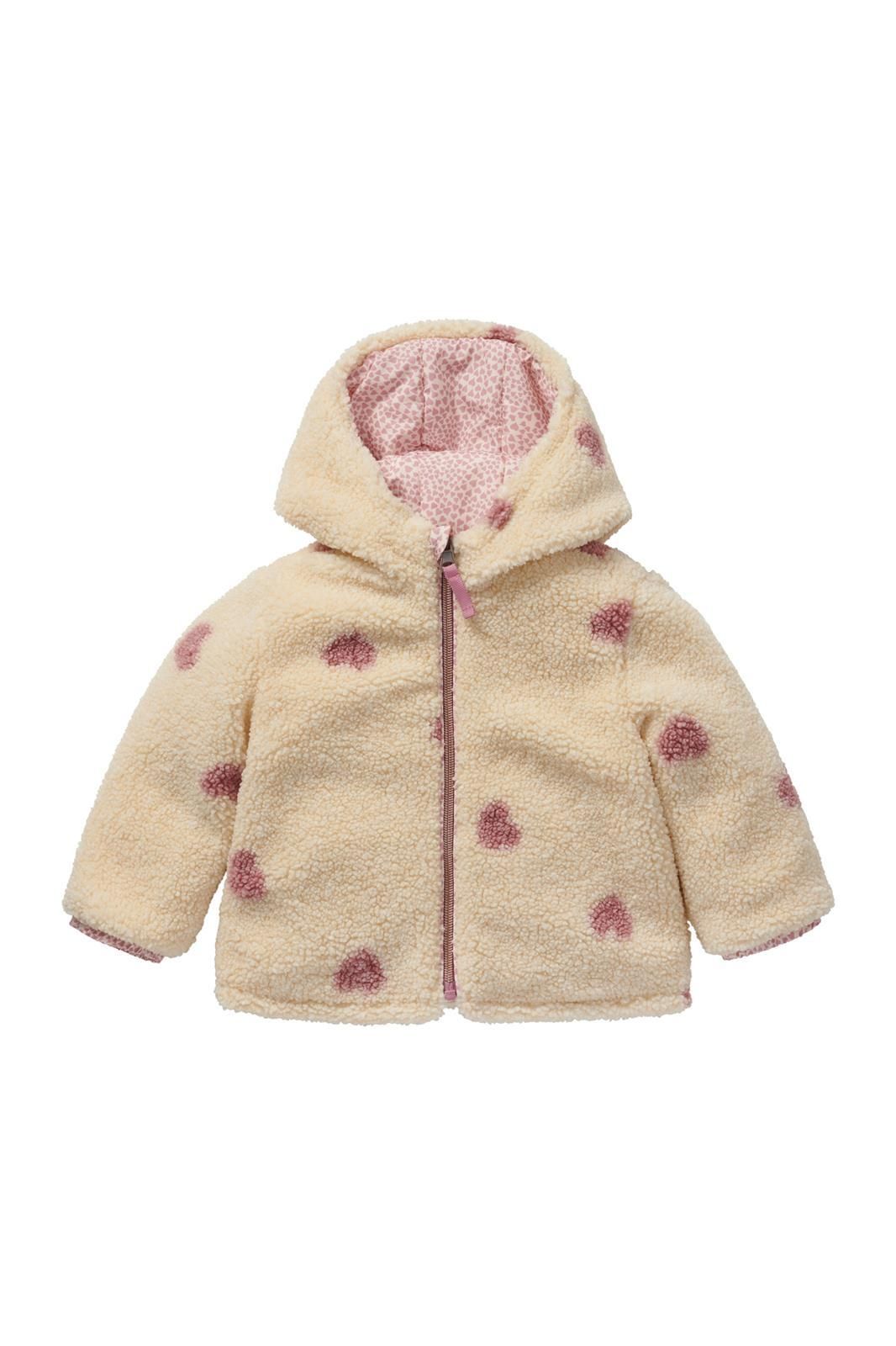 Noppies Baby Winterjas Maplegrove - Reversible - Salsa
