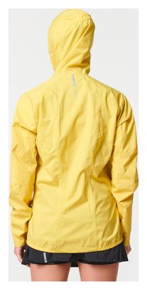 Veste Imperméable Kiprun Rain 500 Jaune