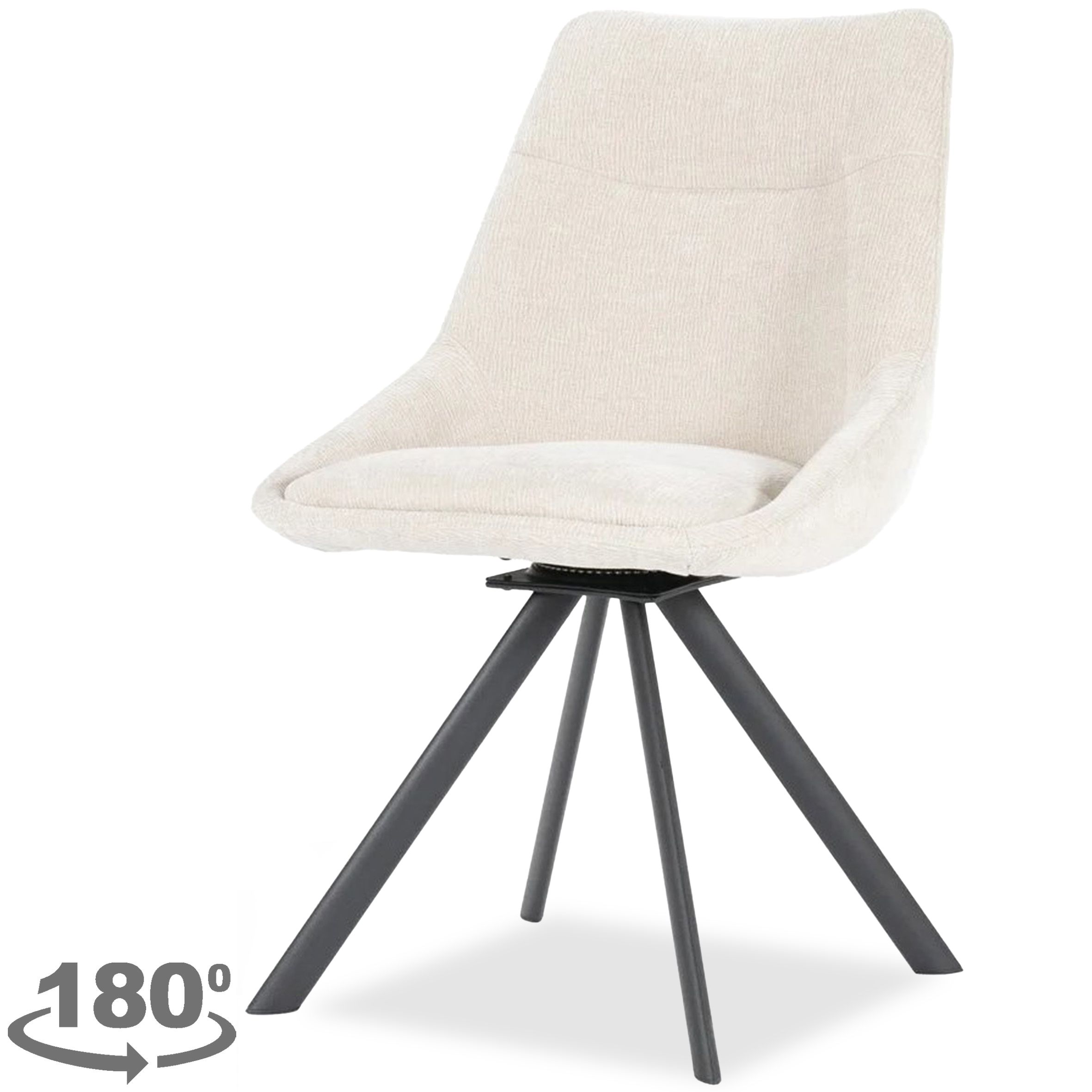 Eetkamerstoel Beige 240091 Bliss II B52 x D62 x H86 cm