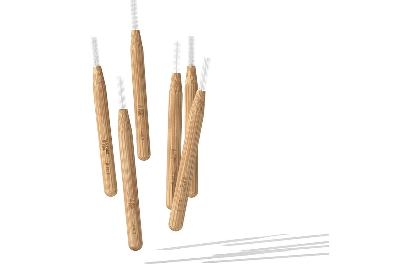 Interdentalbürsten 0.45 mm-ISO1 6 StückNachhaltige, vegane und natürliche Interdental-Bürsten für die Pflege und Sauberkeit der Zahnzwischenräume