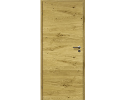 ZT Eiken Rustiek Fineer Horizontaal 86x198.5 DIN Links MODERN 01