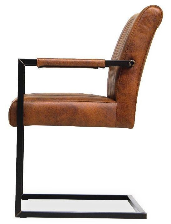 Eetkamerstoel Light Brown Ferro B52 x D61 x H88 cm