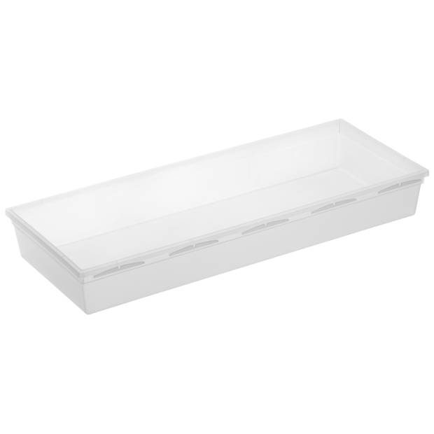 Rotho Basic organizer voor lade inrichting - 38 x 15 cm - transparant