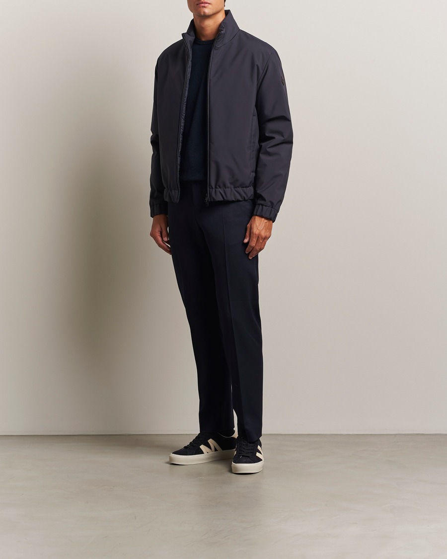 Moncler Luserna Bomber Jacket Navy