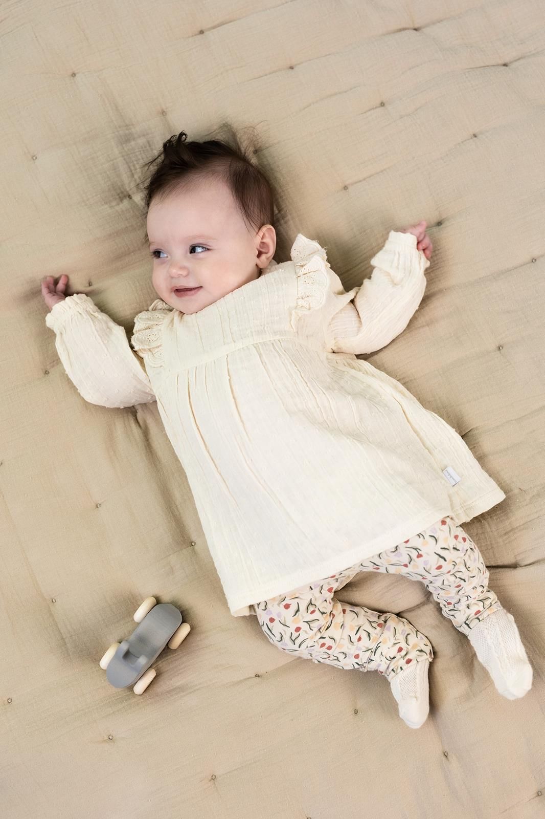 Noppies Baby Legging Cape Cod - Whitecap Gray