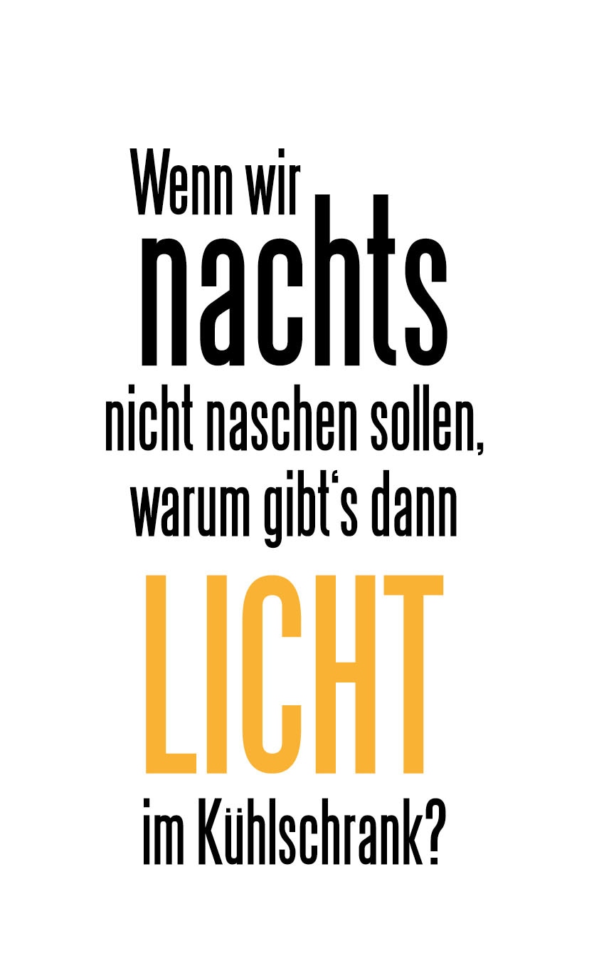 queence Wanddekoobjekt »Naschen und Licht im Kühlschrank« Stahlschild, Blechschild, Spruch, Witzig, Wanddeko, retro, 20x30cm