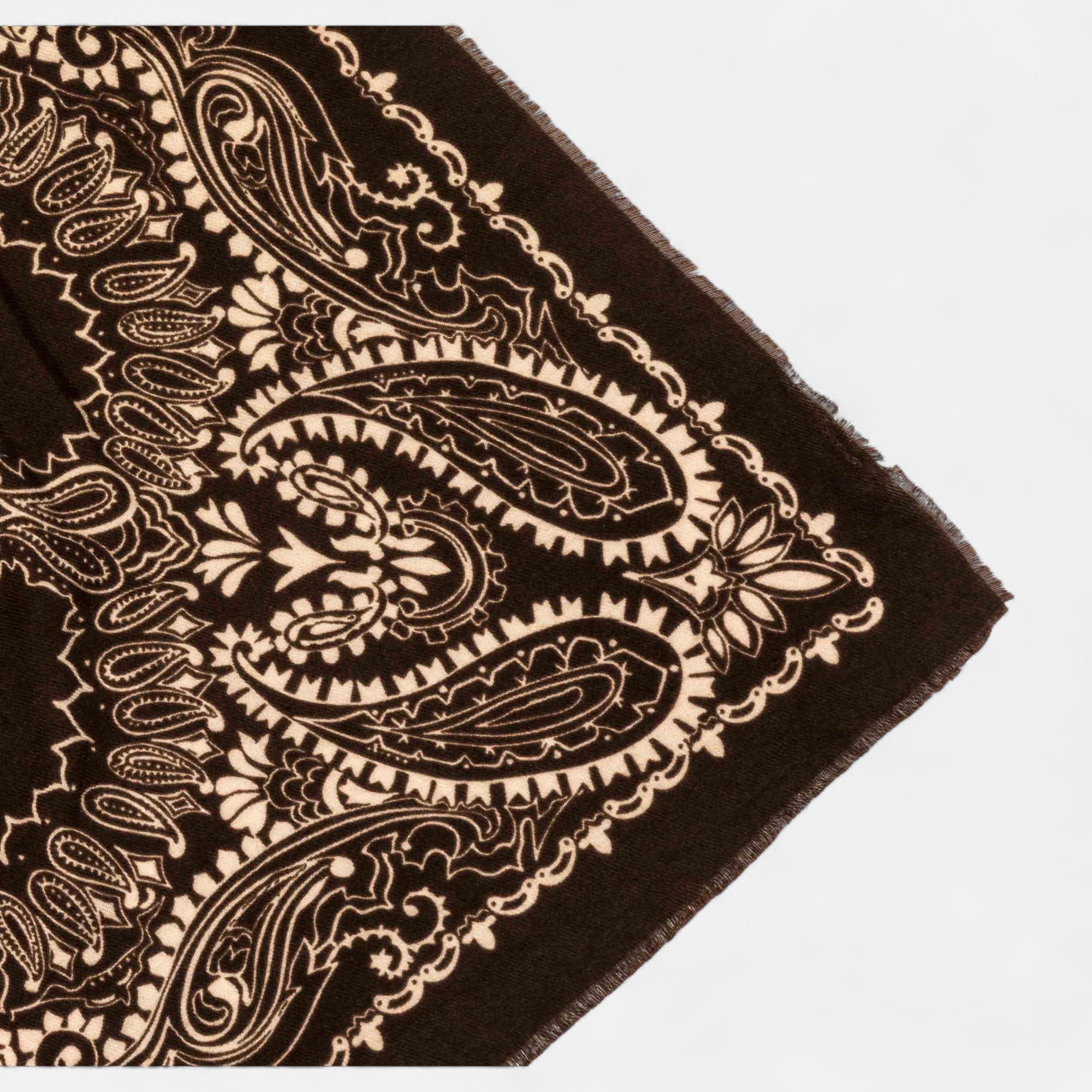 Foulard marron
