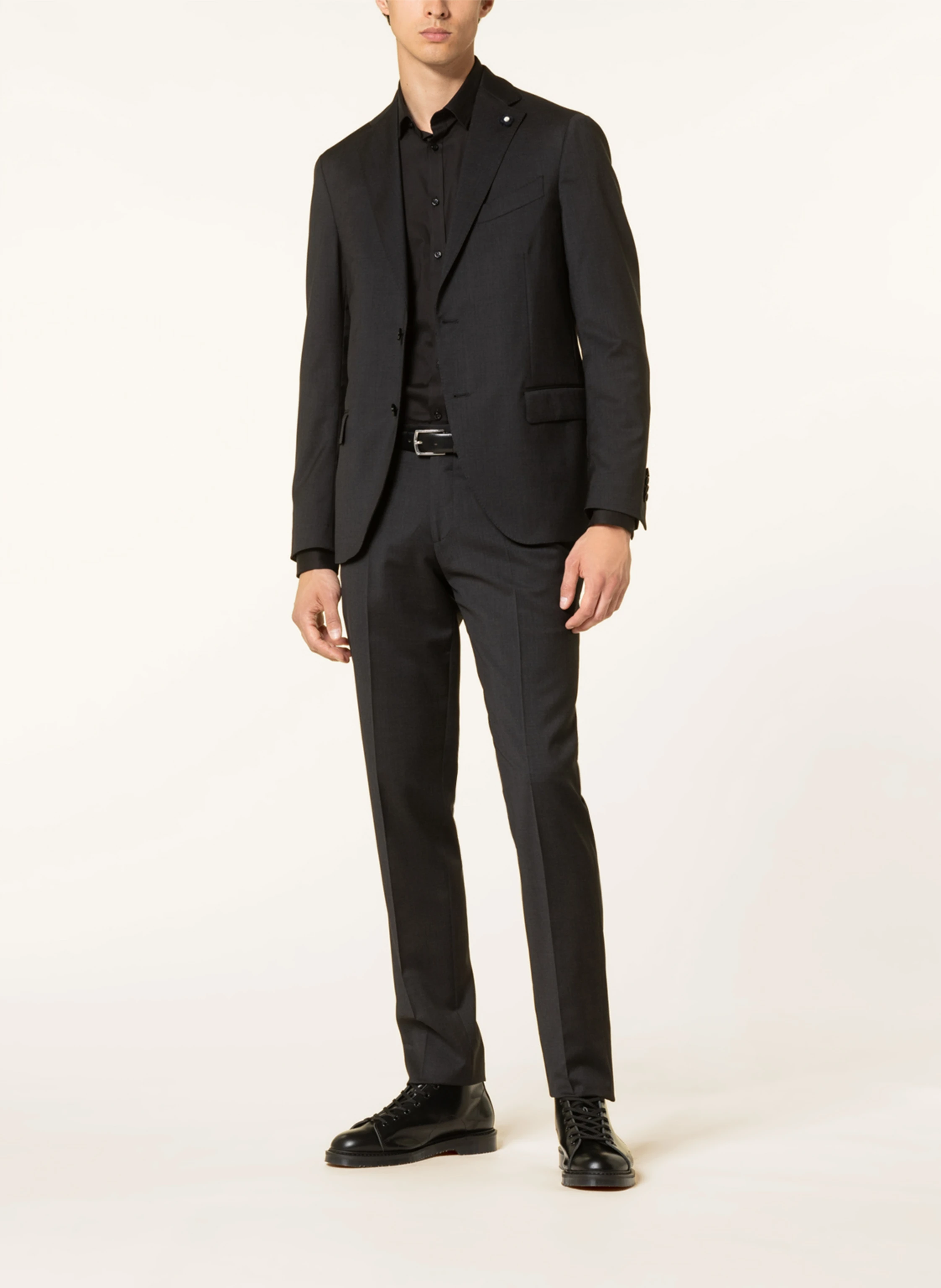 LARDINI Anzughose Slim Fit