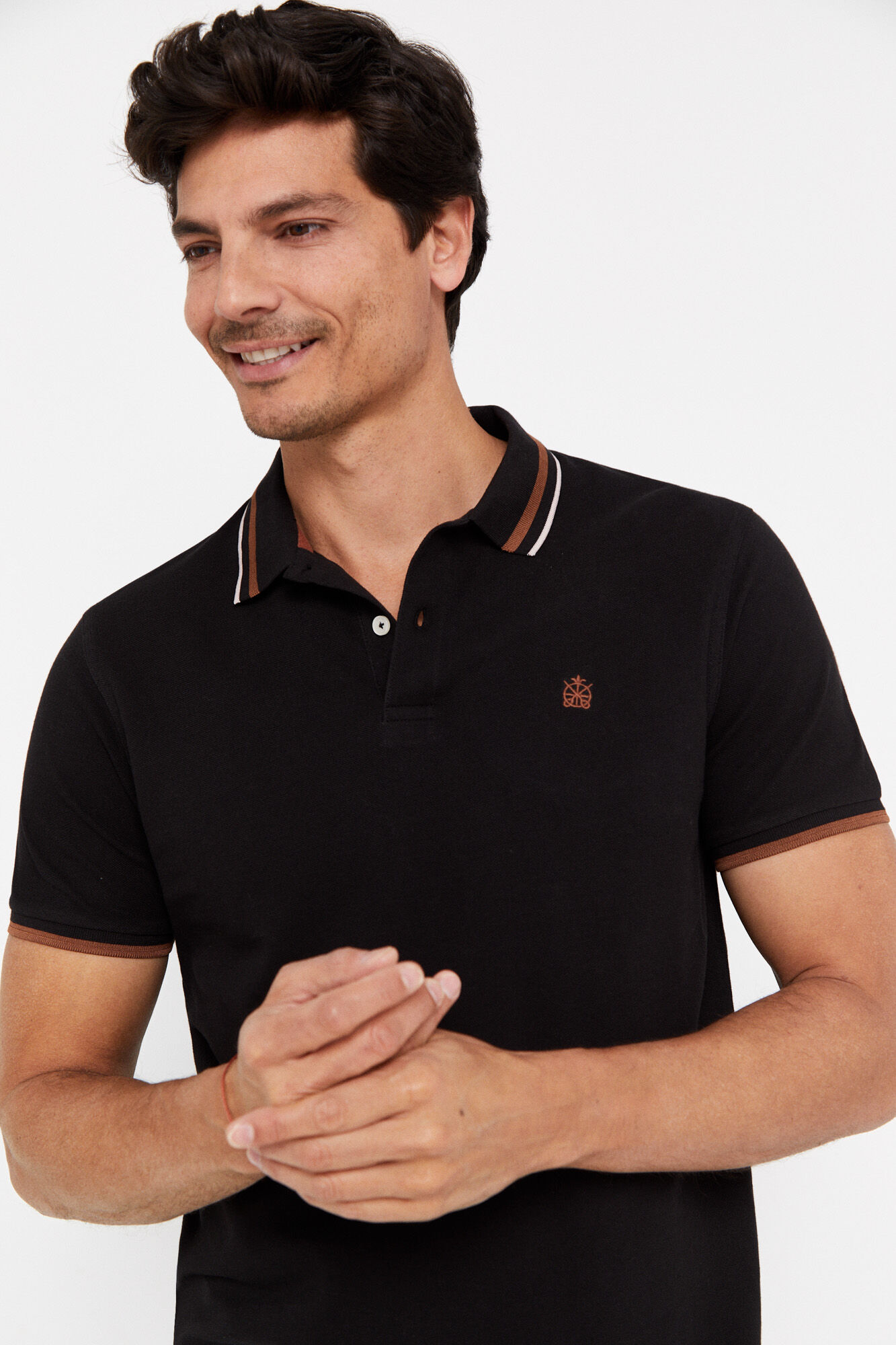 Camisa polo - Preta