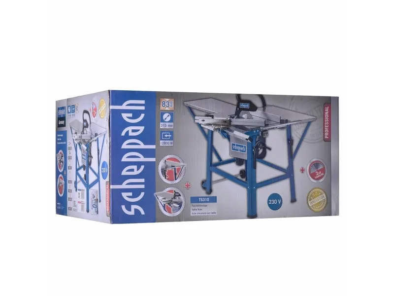 SCHEPPACH Lumberjack-bordrundsav 315mm 2200W TS310
