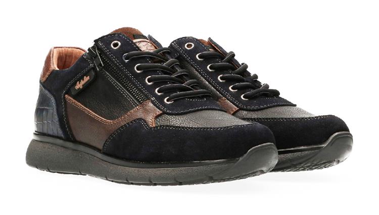 Australian Footwear 15.1645.01 Dakota Leather AEX BLACK BLUE Dakota
