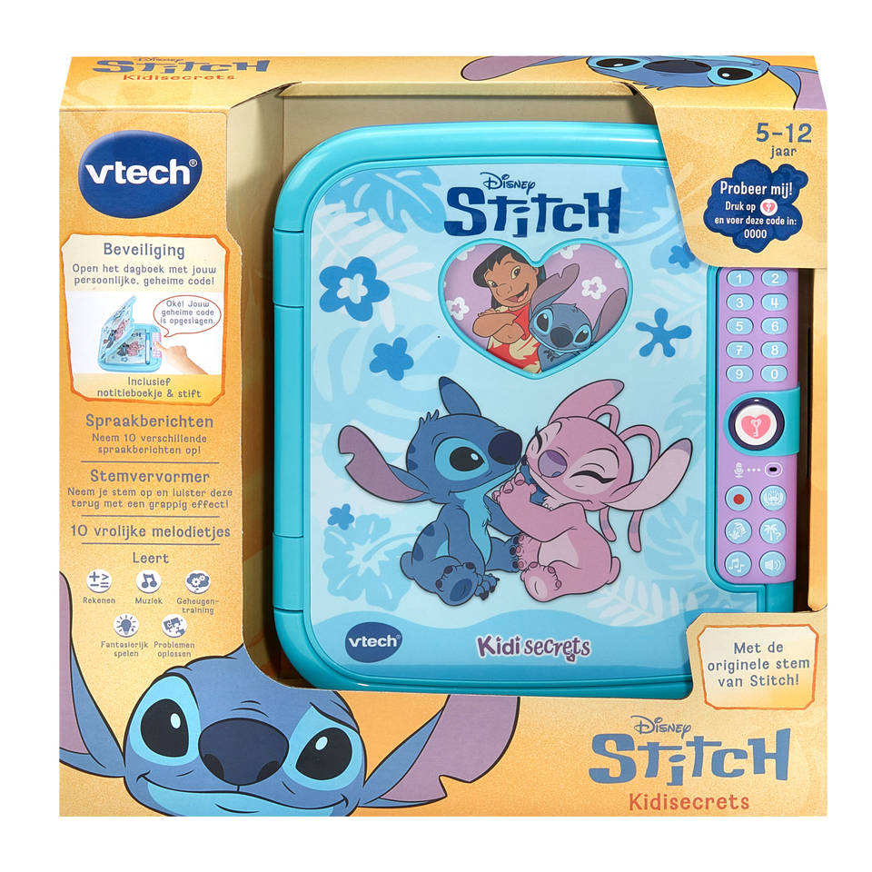 VTech Stitch Kidisecrets dagboek