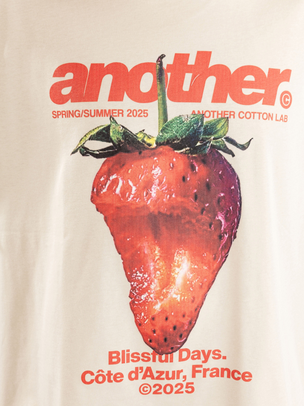 Another Cotton Lab Blissful Days Oversized T-Shirt white