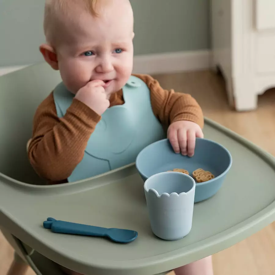 Done by Deer™ Geschirr-Set Kiddish first meal - Blau
