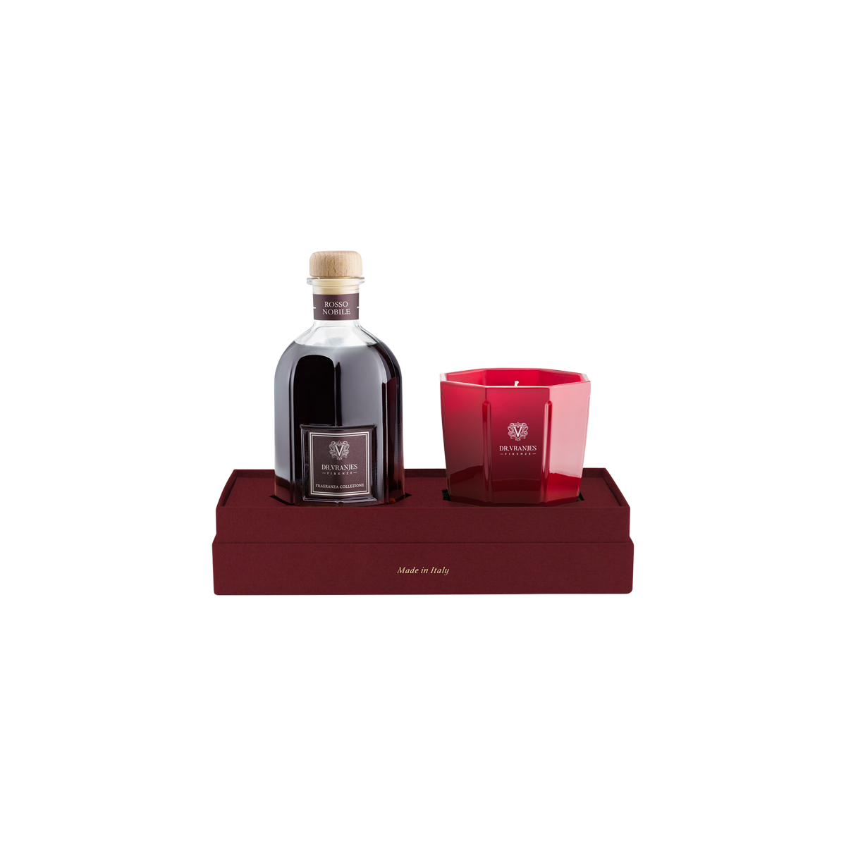 Gift Box Rosso Nobile + Candle